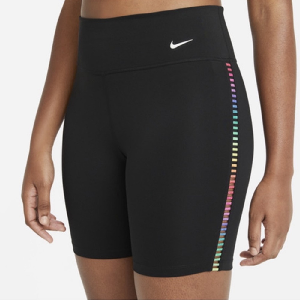The Nike One Tight Fit 7” performance biker short
